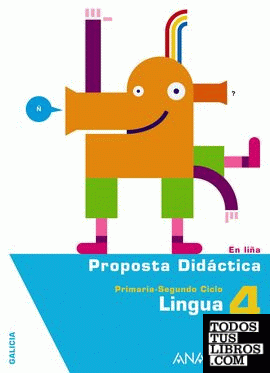 En Liña, lingua, 4 Educación Primaria (Galicia). Recursos didácticos e material para o profesorado