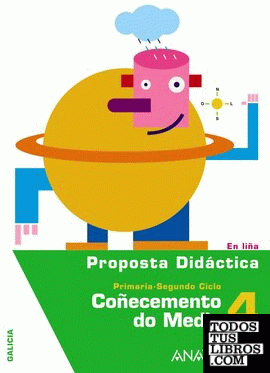En Liña, coñecemento do medio, 4 Educación Primaria (Galicia). Recursos didácticos e material para o profesorado