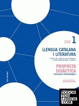 Llengua catalana i literatura 1. Proposta didàctica.