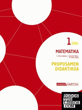 Matematika 1. Proposamen didaktikoa.