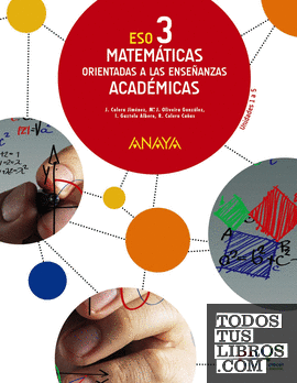 Matemáticas orientadas a las Enseñanzas Académicas 3. Trimestres.