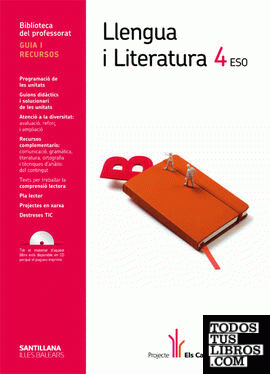 GUIA LLENGUA I LITERATURA 4 ESO BALEAR ILLES BALEARS GUIA LLENGUA I LITERATURA 4 ESO BALEAR ILLES BALEARS
