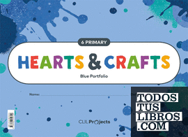 HEARTS & CRAFTS BLUE  NOTEBOOK I 6PRIMARY
