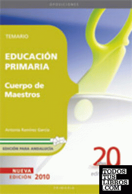 Cuerpo de Maestros, Educación Primaria (Andalucía). Temario