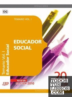 Educador Social. Temario Vol. I.