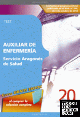 AUXILIAR DE ENFERMERÍA SERVICIO ARAGONÉS DE SALUD. TEST