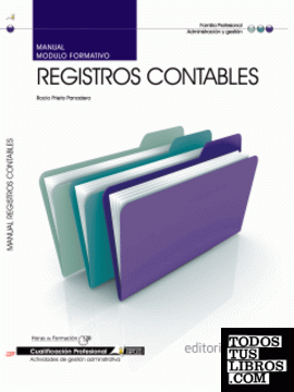 Manual Registros Contables. Cualificaciones Profesionales