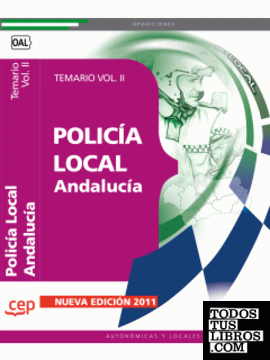 Policía Local de Andalucía. Temario  Vol. II.