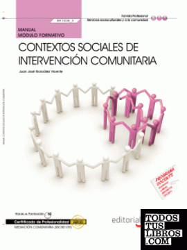 Manual Contextos sociales de intervención comunitaria  (MF1038_3). Certificados de Profesionalidad. Mediación Comunitaria (SSCG0209)