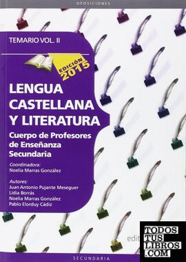 Lengua Castellana y Literatura. Temario