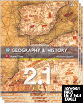 GEOGRAPHY AND HISTORY 2 (2.1-2.2-2.3)+CD ANDALUCIA