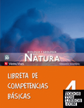 Nuevo Natura 4 Libreta Competencias Basicas