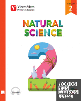 NATURAL SCIENCE 2 + 2CD'S (ACTIVE CLASS) ANDALUCIA