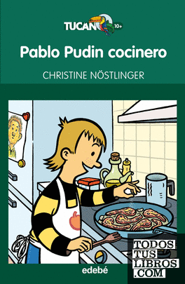 Pablo Pudin cocinero, de Christine Nostilnger