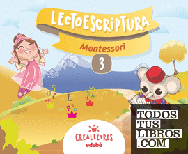 CREALLETRES LECTOESCRIPTURA 3 MONTESSORI