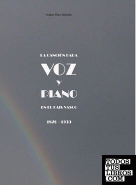 La canción para voz y piano en el País Vasco 1870-1939