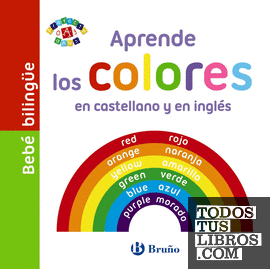 Bebé bilingüe. Aprende los colores en castellano y en inglés