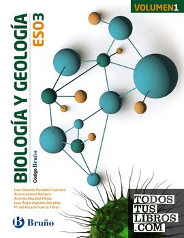 Código Bruño Biología y Geología 3 ESO - 3 volúmenes