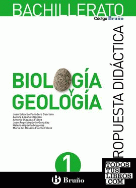 Código Bruño Biología y Geología Bachillerato Propuesta didáctica