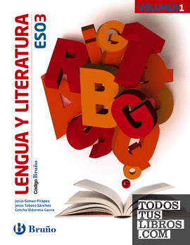 Código Bruño Lengua y Literatura 3 ESO - 3 volúmenes