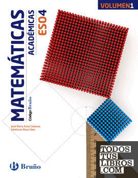 Código Bruño Matemáticas Académicas 4 ESO - 3 volúmenes