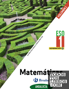 Generación B Matemáticas 1 ESO Andalucía 3 volúmenes