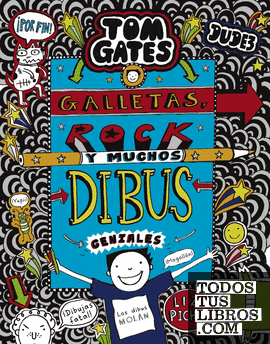 Tom Gates: Galletas, rock y muchos dibus geniales