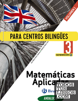 Generación B Matemáticas Aplicadas 3 ESO Andalucía 3 volúmenes
