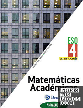 Generación B Matemáticas Académicas 4 ESO Andalucía