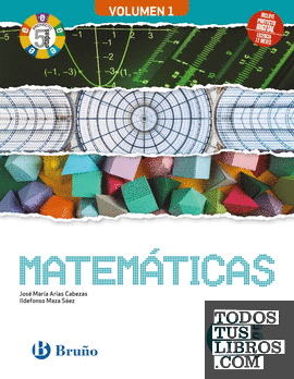 Matemáticas 3 ESO 3 volúmenes Proyecto 5 etapas