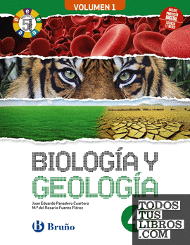 Biología y Geología 4 ESO 3 volúmenes Proyecto 5 etapas