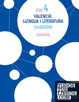 Valencià: llengua i literatura 4. Quadern.