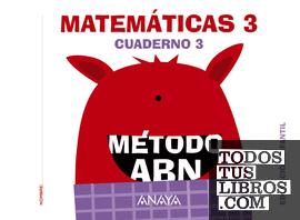 Matemáticas ABN. Nivel 3. Cuaderno 3.