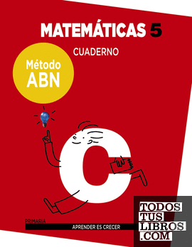 Matemáticas 5. Método ABN. Cuaderno.
