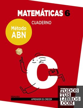 Matemáticas 6. Método ABN. Cuaderno.