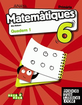 Matemàtiques 6. Quadern 1.