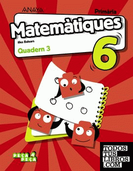 Matemàtiques 6. Quadern 3.
