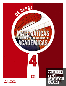 Matemáticas Orientadas A Las Enseñanzas Académicas 4. De Cerca De AA.VV ...