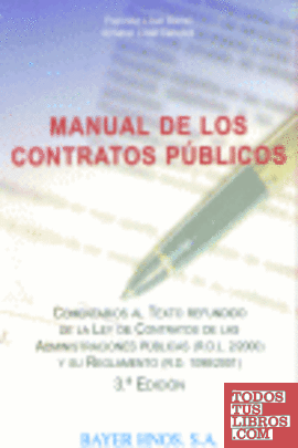 Manual de los contratos públicos