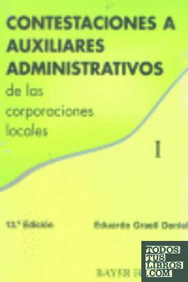Contestaciones a Auxiliares Administrativos de las Corporaciones Locales