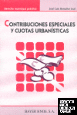 Contribuciones especiales y cuotas urbanísticas