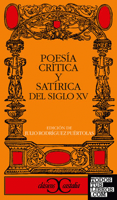 Poesía crítica y satírica del siglo XV