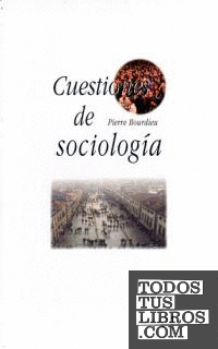 Cuestiones de sociología.