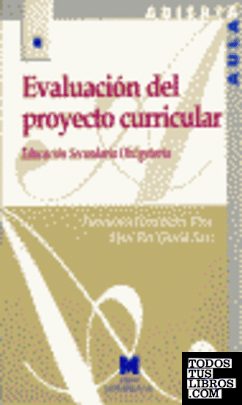 Evaluación del proyecto curricular de Educación Secundaria Obligatoria
