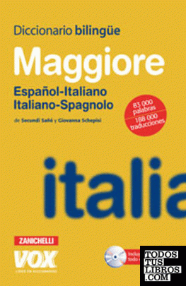 Diccionario Maggiore Español-Italiano Italiano-Spagnolo