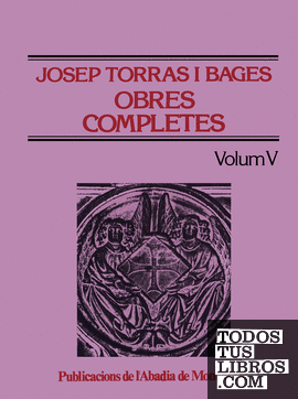Obres completes de Josep Torras i Bages, Volum V