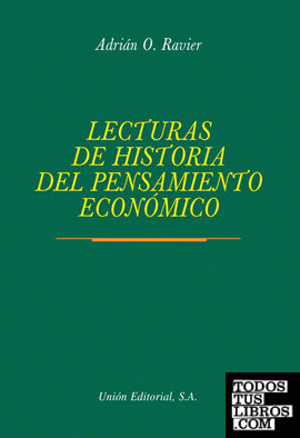 Lecturas de Historia del Pensamiento Económico