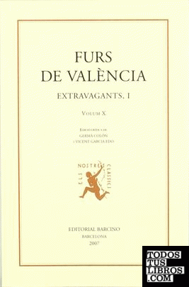 FURS DE VALENCIA X: EXTRAVAGANTS, I