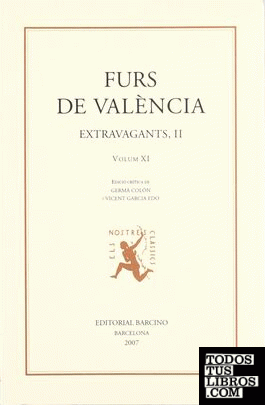 FURS DE VALENCIA XI: EXTRAVAGANTS, II