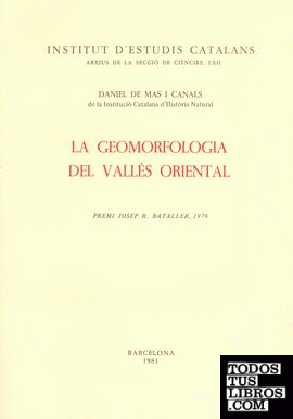 La geomorfologia del Vallès Oriental